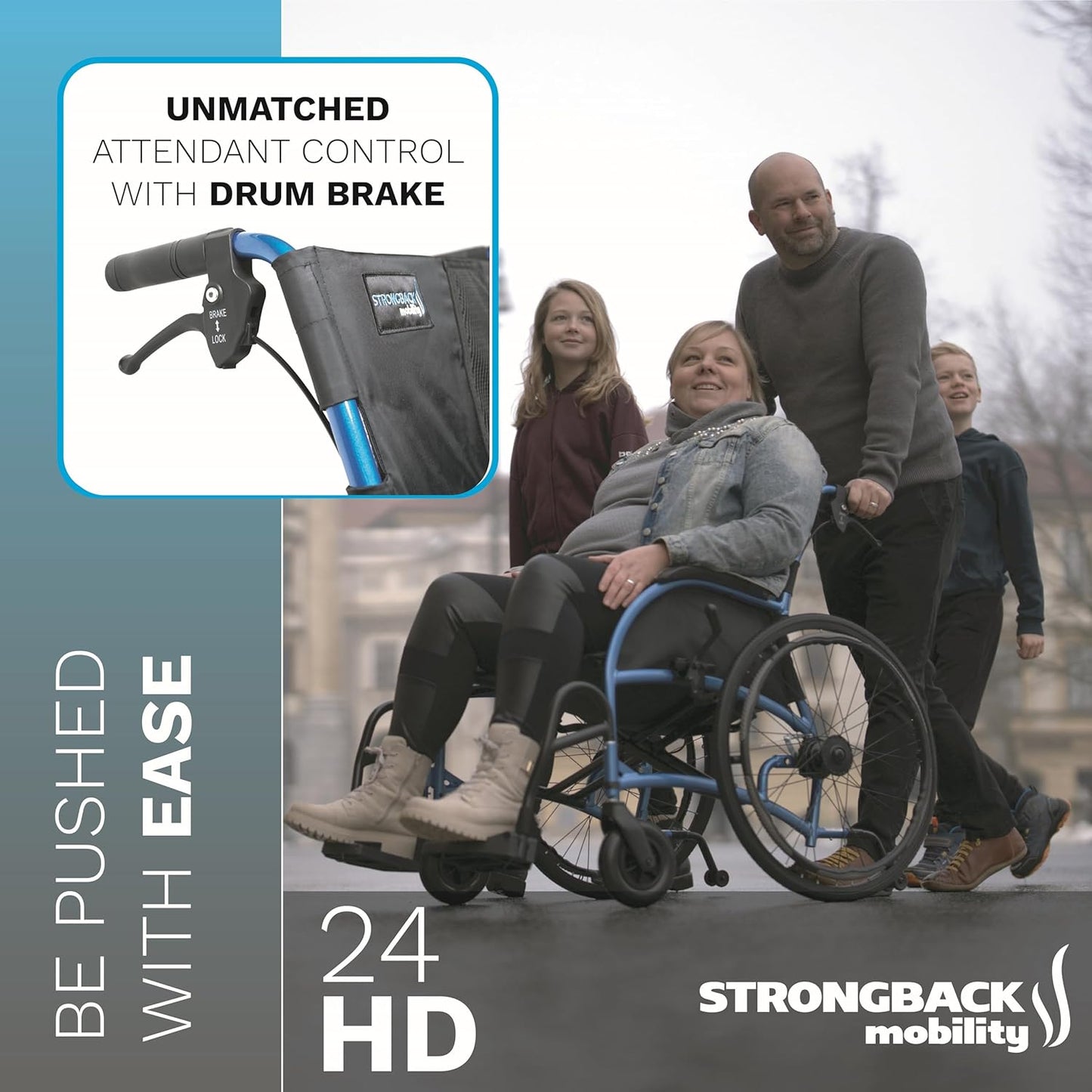 Strongback 24 Lightweight Wheelchair
