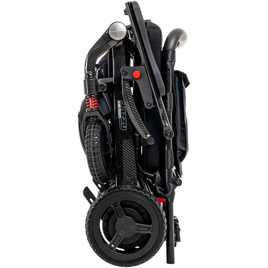 Pride Mobility 2023 Jazzy Carbon Travel Lightweight Foldable Electric Wheelchair