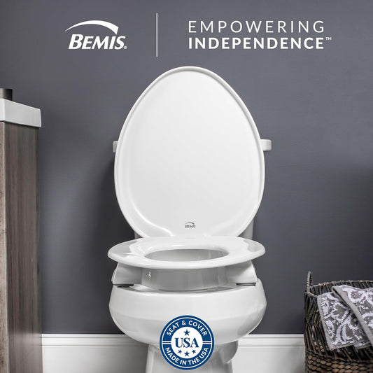 Bemis Assurance™ 3” Raised Premium Toilet Seat