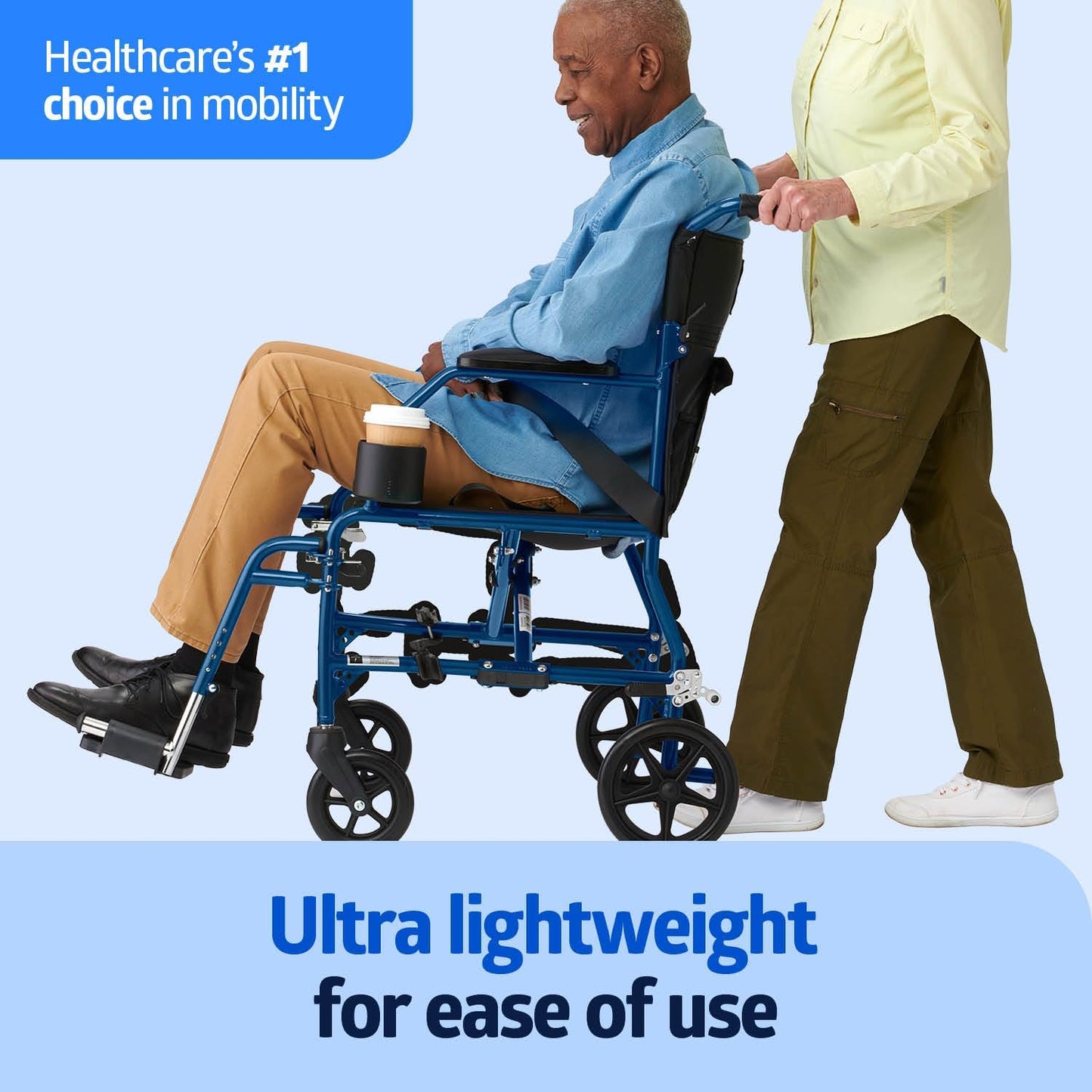 Medline Ultralight Transport Chair