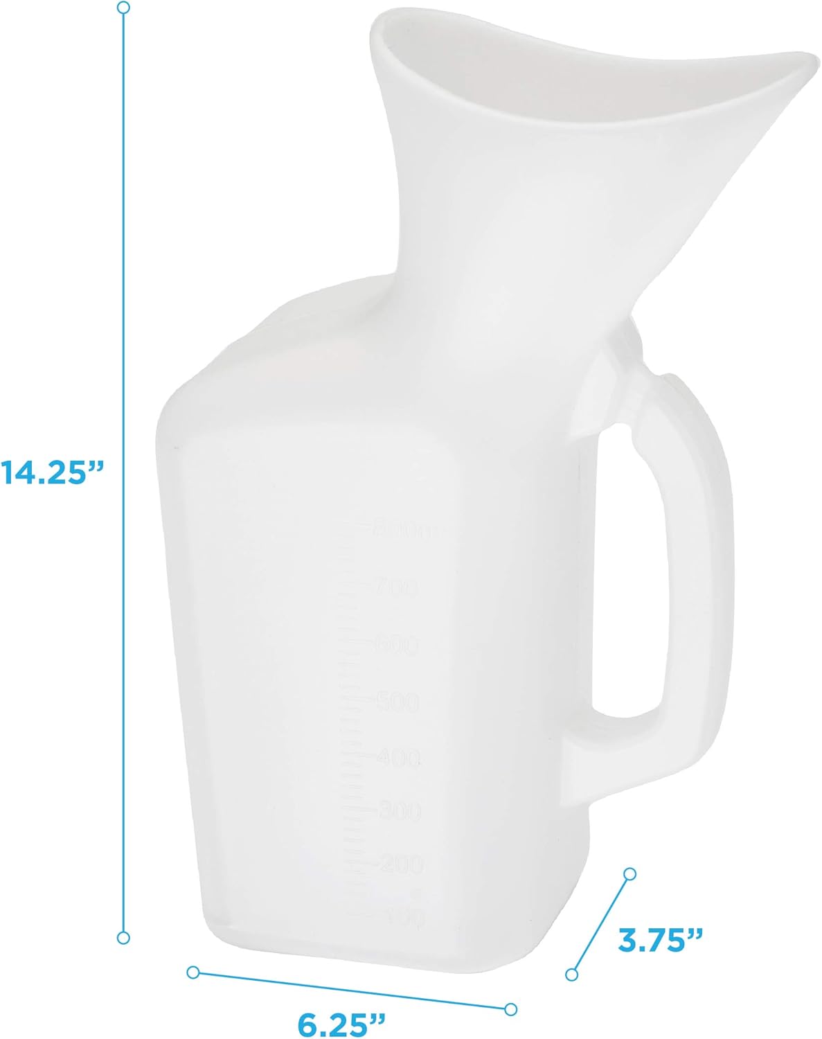 Nova Female Urinal – Latex-Free | Ideal for Bedside Use