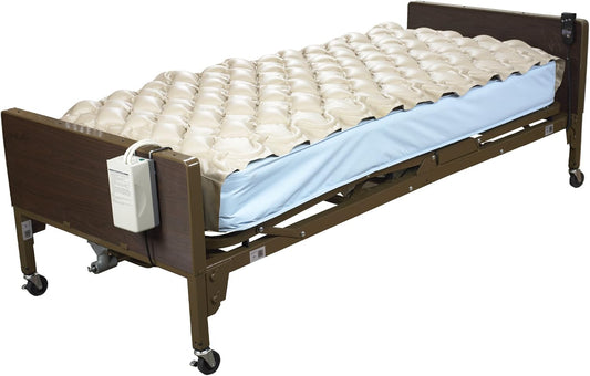 Drive Medical Med Aire Alternating Pressure Pump and Pad System with Variable Pressure